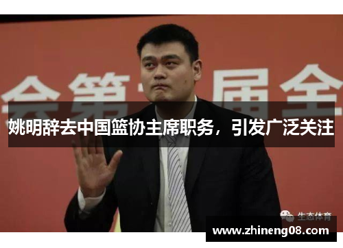 姚明辞去中国篮协主席职务，引发广泛关注